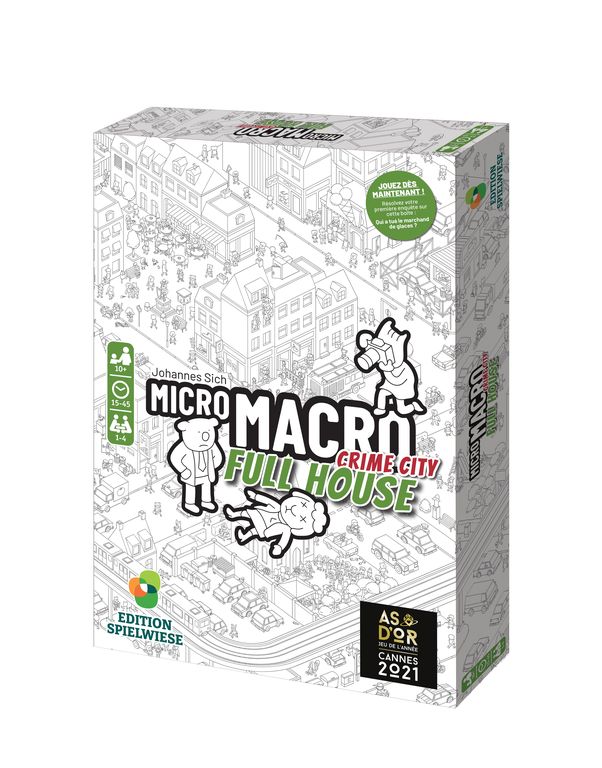 MicroMacro : Crime City. Vous cherchez le meilleur jeu de l'année