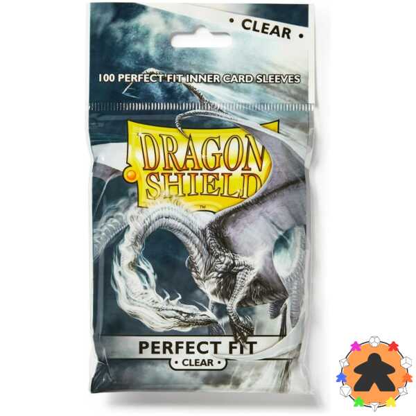 Dragon Shield - Perfect Fit - Clear (100 Sleeves)