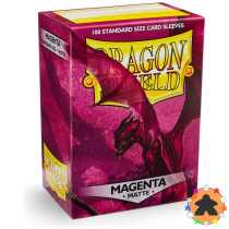 Dragon Shield - Matte Magenta (100 Sleeves standard)