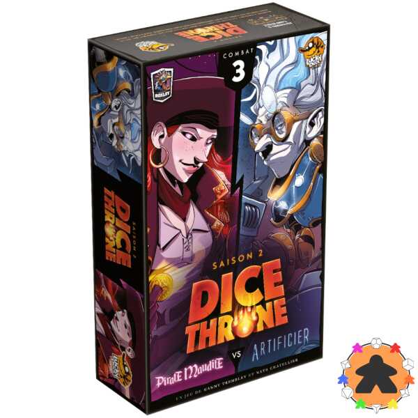 Dice Throne S2 - Pirate Maudite vs Artificier