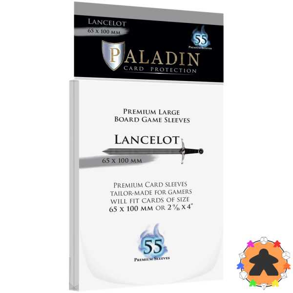 Paladin Sleeves - Lancelot Premium Large 65x100mm (55 Sleeves)