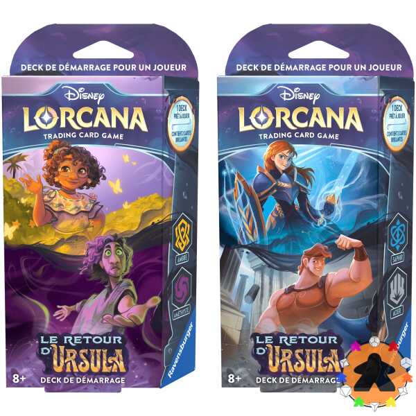 Lorcana - Le retour d'Ursula (S4) - Lot de 2 decks différents