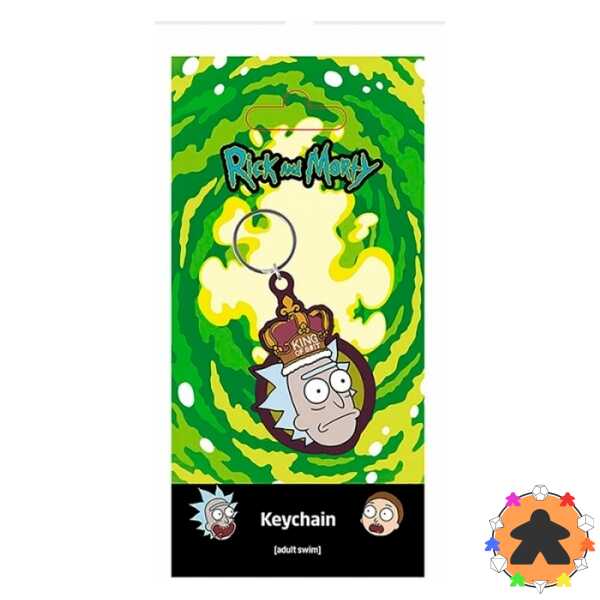 Pyramid - Porte-clé Rick And Morty (KING OF S#!T)