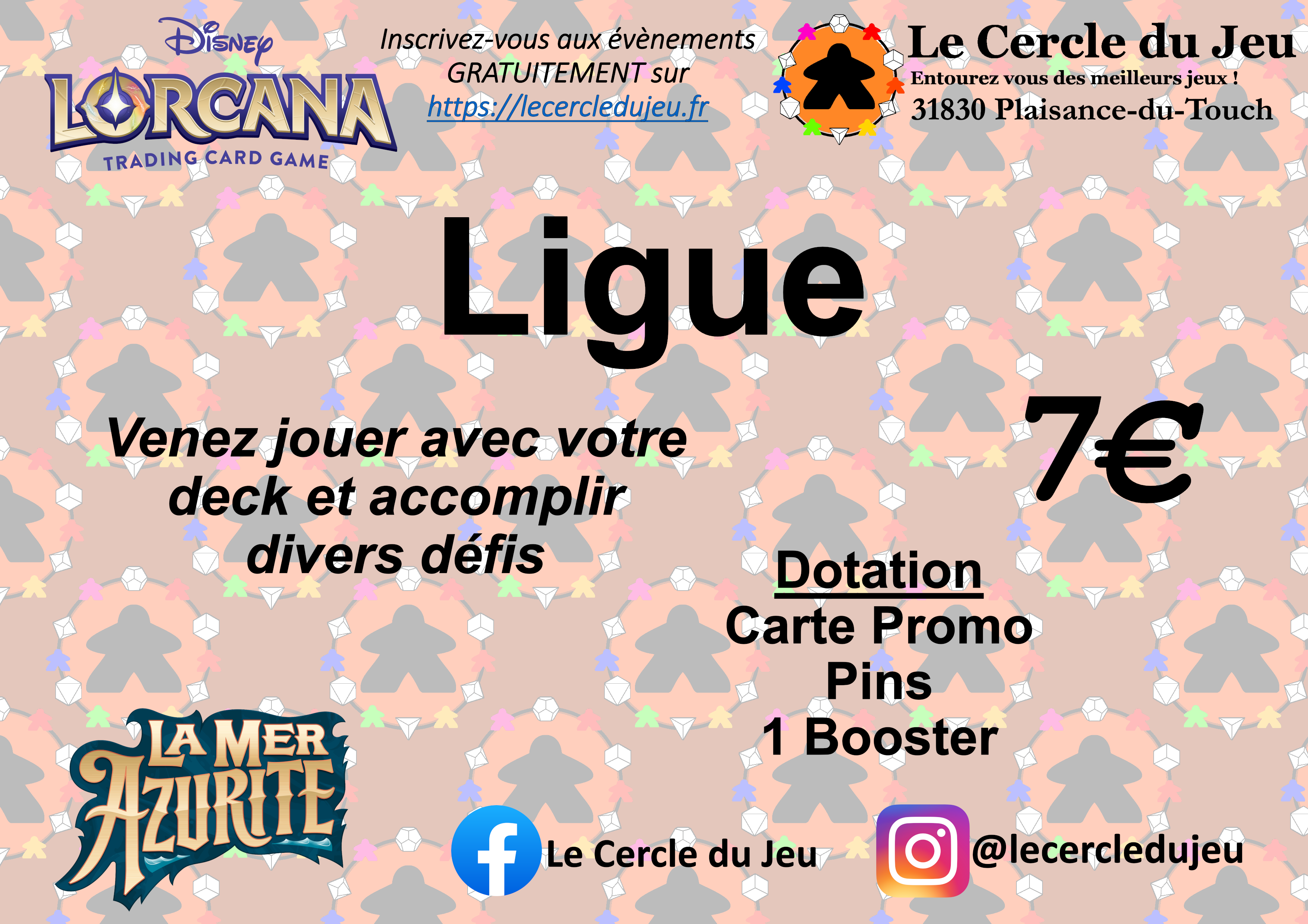 Ligue Lorcana La Mer Azurite