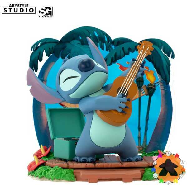 Stitch Guitare - Figurine Disney