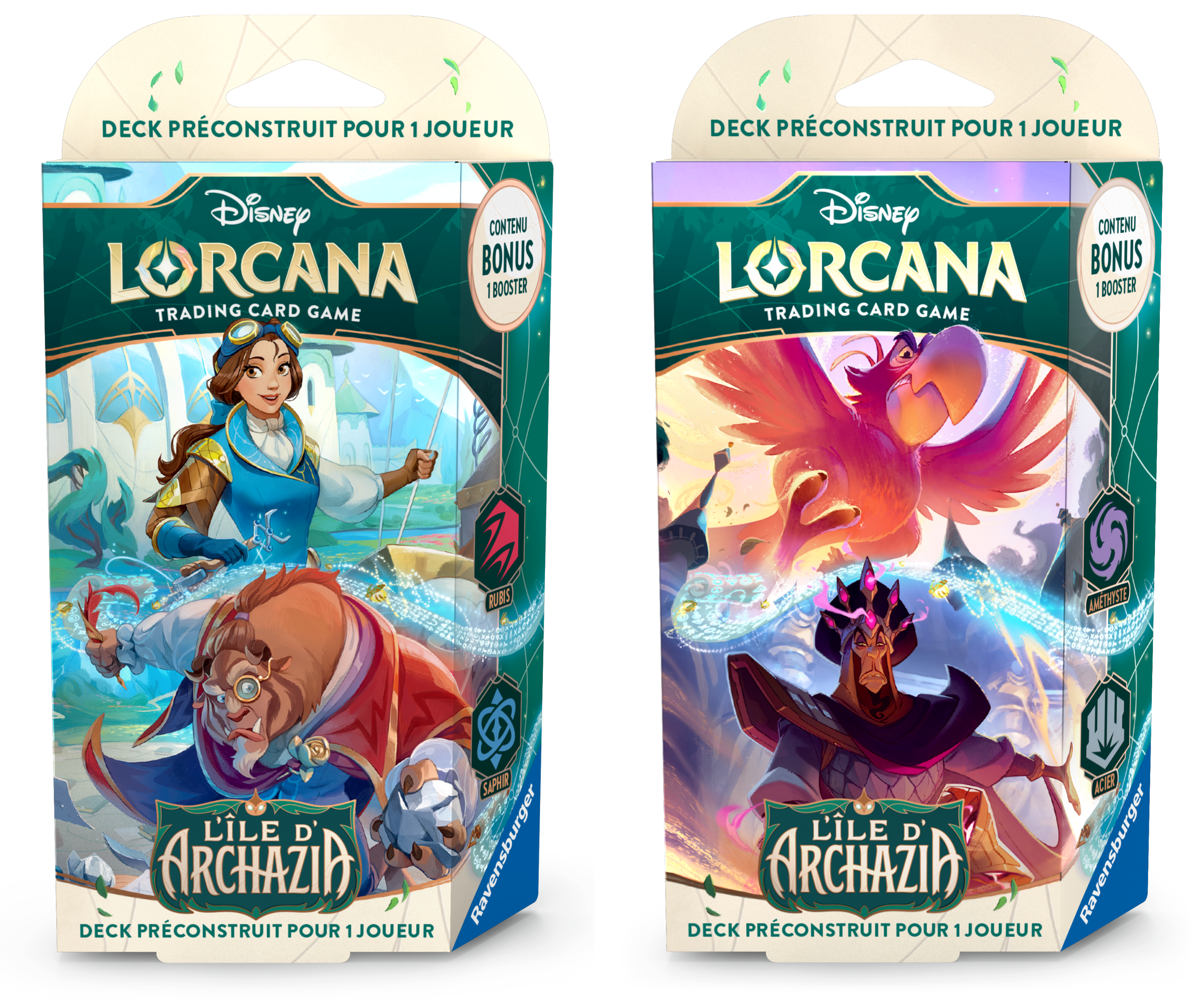 Lot Deck Lorcana S7 L'ile d'archazia