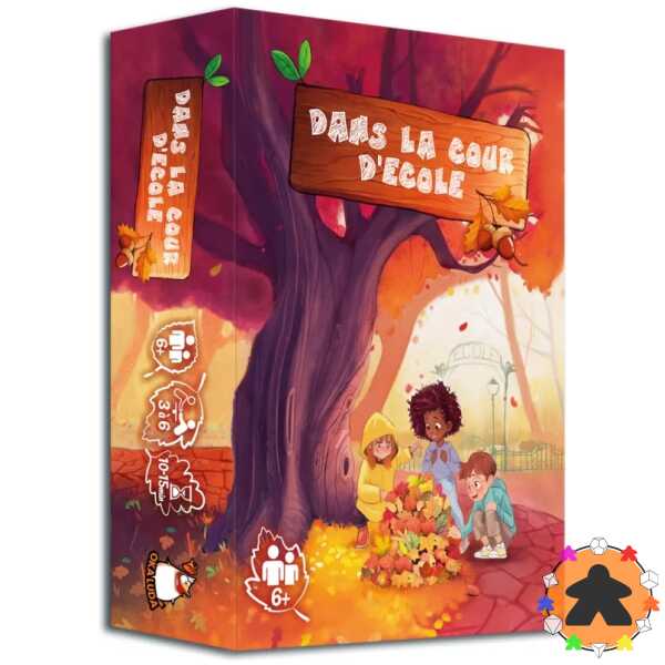 Dans la cour de l'école