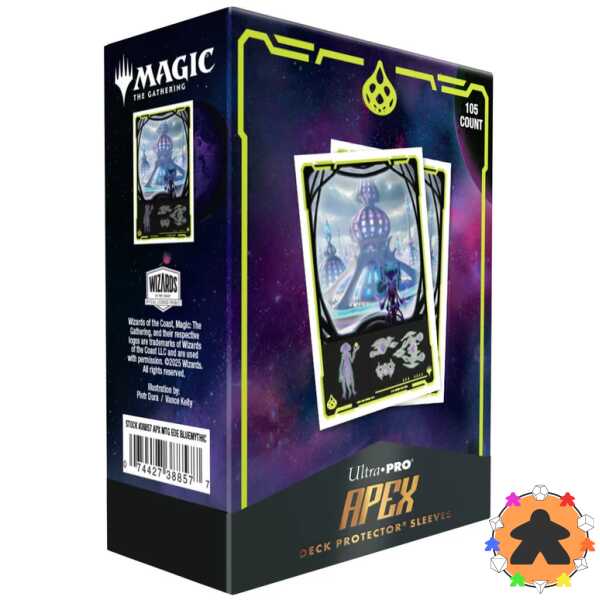 MTG - Edge of Eternities - Uthros, Titanic Godcore - 105ct APEX Deck Protector Sleeves