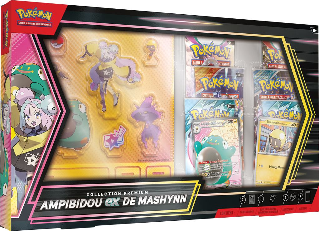 Pokémon - Coffret Premium Ampibidou-ex de Mashynn (CPAM)