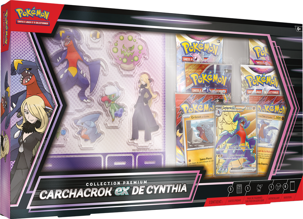 Pokémon - Coffret Premium Carchacrok-ex Juin 25