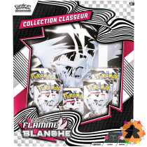 Pokémon - Flamme Blanche (EV10.5) - Portfolio (A4) + 5 boosters