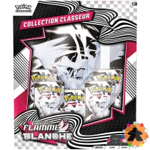 Pokémon - Flamme Blanche (EV10.5) - Portfolio (A4) + 5 boosters