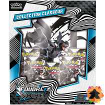 Pokémon - Foudre Noire - Portfolio (A4) + 5 boosters
