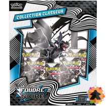 Pokémon - Foudre Noire - Portfolio (A4) + 5 boosters