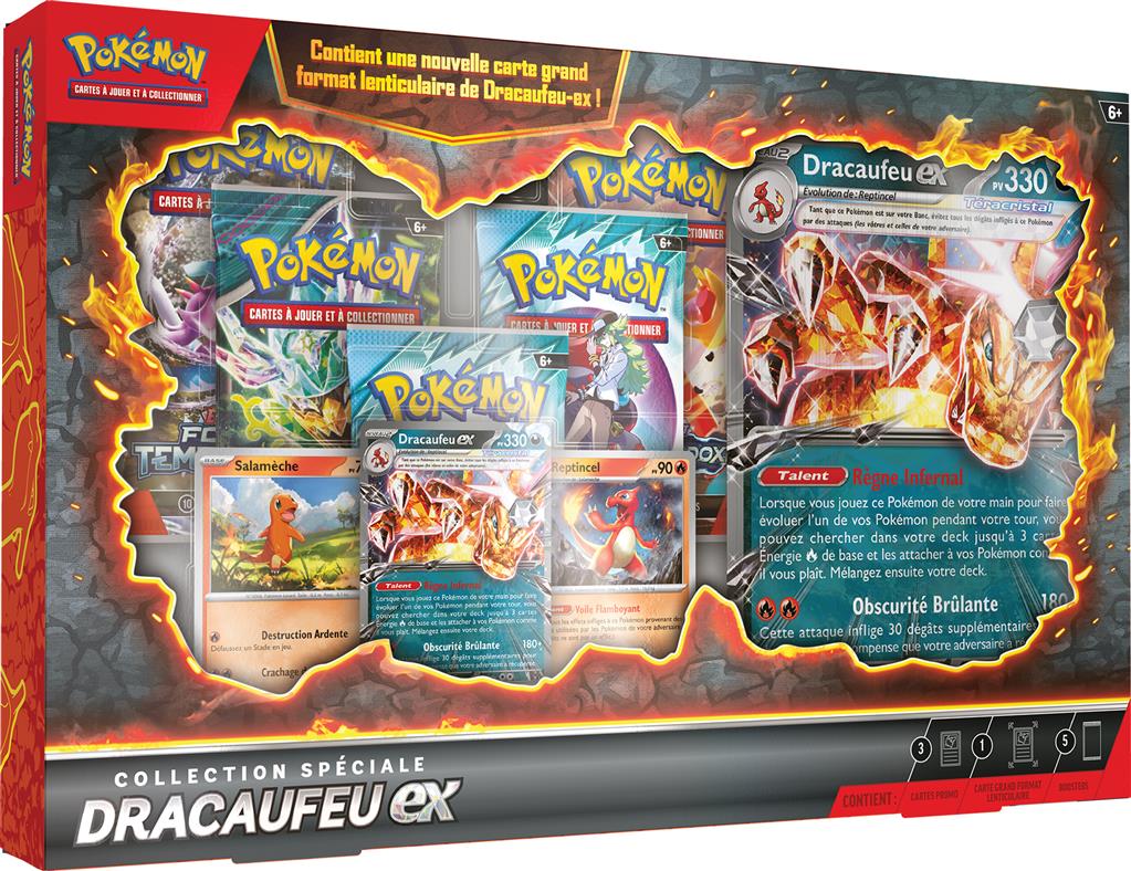 Pokémon – Coffret Collection spé Dracaufeu-ex (5b)