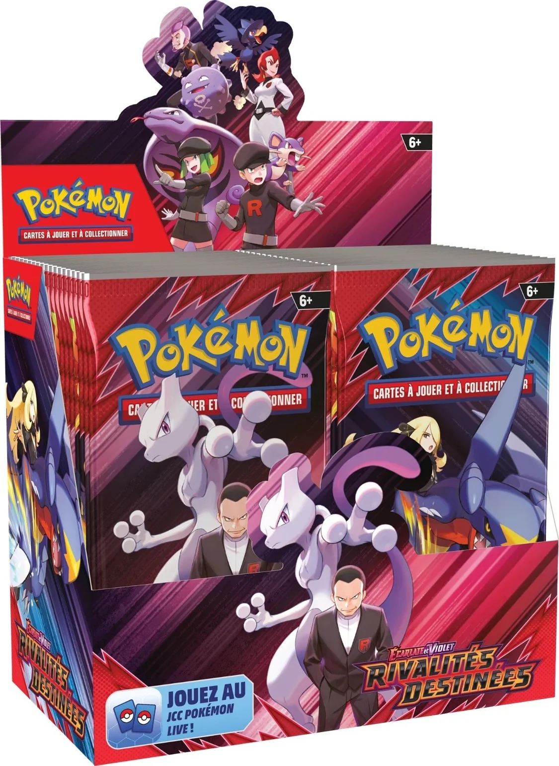 Pokémon - Rivalités Destinées (EV10) - Boite de 36 boosters (Display - FR)