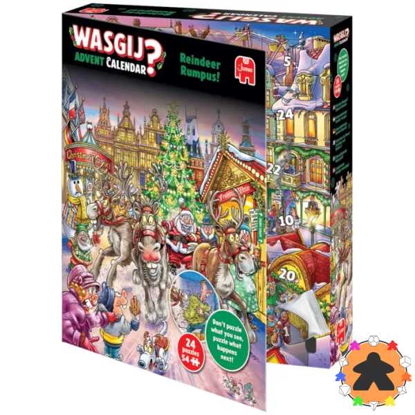 Wasgij Calendrier De L'avent - Les Rênes Sont Lâchées !
