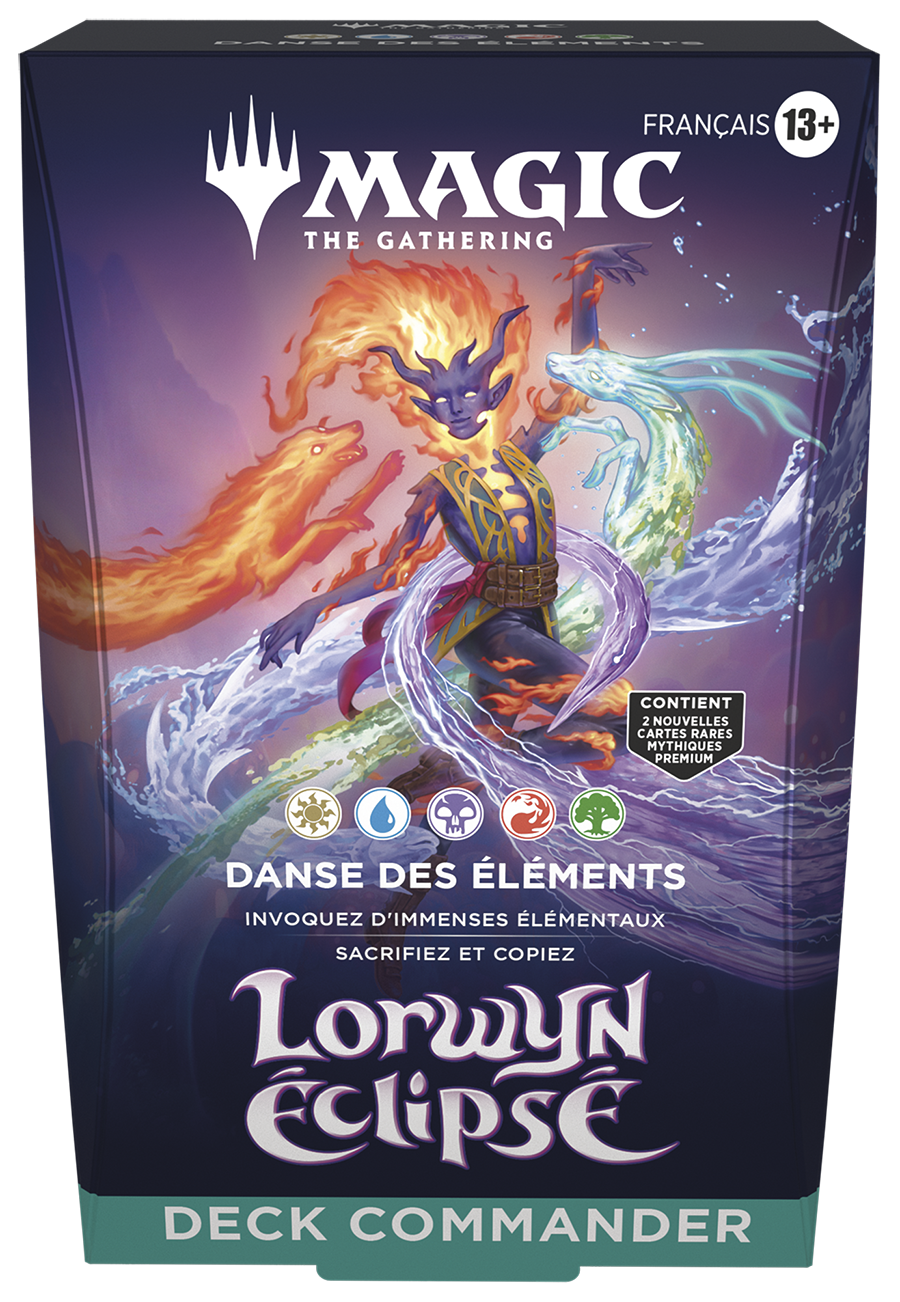 MTG - Lorwyn Eclipsé - Deck commander - Danse des éléments (FR)