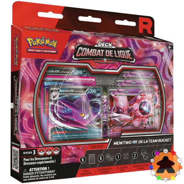 Pokémon - Deck Combat de Ligue - Mewtwo ex de la Team Rocket