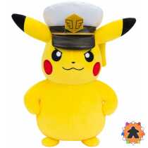 Pokémon – Peluche Capitaine Pikachu (20 cm)