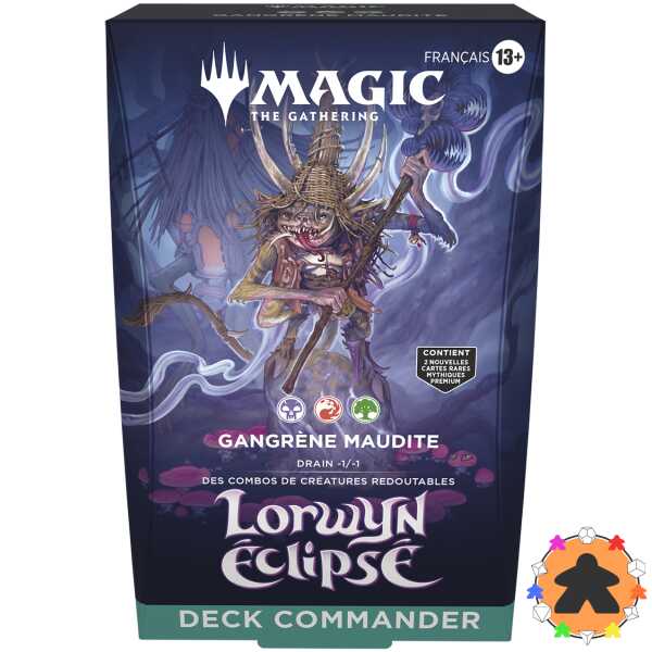 MTG - Lorwyn Eclipsé - Deck commander - Gangrène maudite (FR)