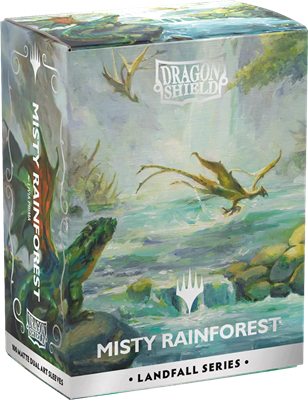 Dragon Shield - MTG Landfall - Misty Rainforest (100 Sleeves)