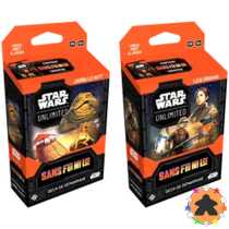 Star Wars Unlimited - Sans Foi Ni Loi - Lot de 2 decks de démarrage différents (FR)