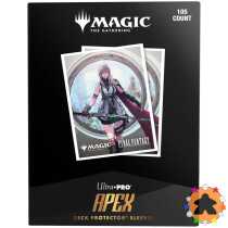 MTG - FINAL FANTASY - Lightning, Army of One - 105ct APEX Deck Protector Sleeves