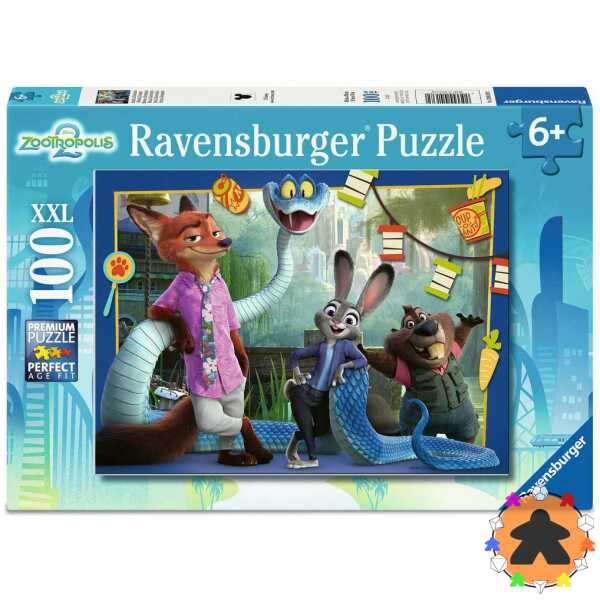 Puzzle 100 pièces XXL - Retour à Zootopie