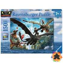 Puzzle 150 pièces XXL - Dragons - Le film