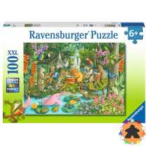 Puzzle 100 pièces XXL - L'orchestre des animaux