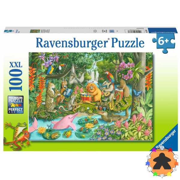 Puzzle 100 pièces XXL - L'orchestre des animaux