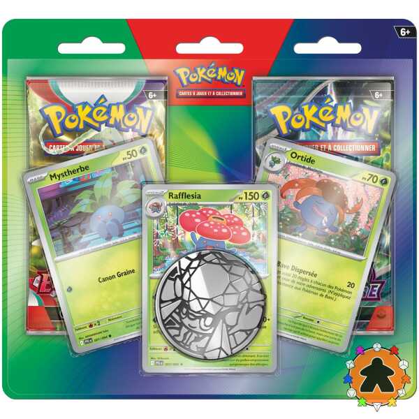 Pokémon - Duo pack Mystherbe, d'Ortide et de Rafflesia (2 boosters)