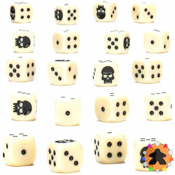 Warhammer - Dés (lot de 20 dés à 6 faces)
