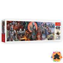 Puzzle 1000 pièces - Star Wars : The Mandalorian (Panorama)