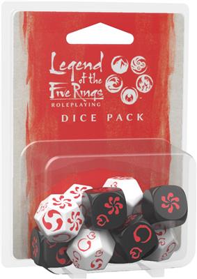 La Légende des Cinq Anneaux (L5R) - Set de dés