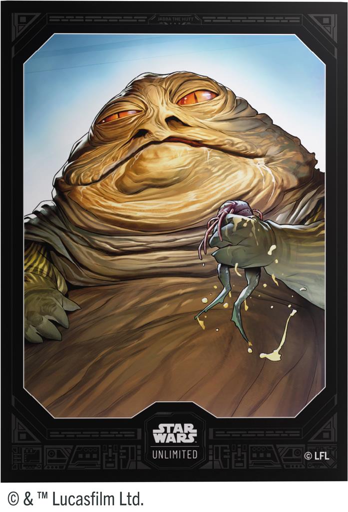 Star Wars Unlimited - Premium Art Sleeves : Jabba The Hutt