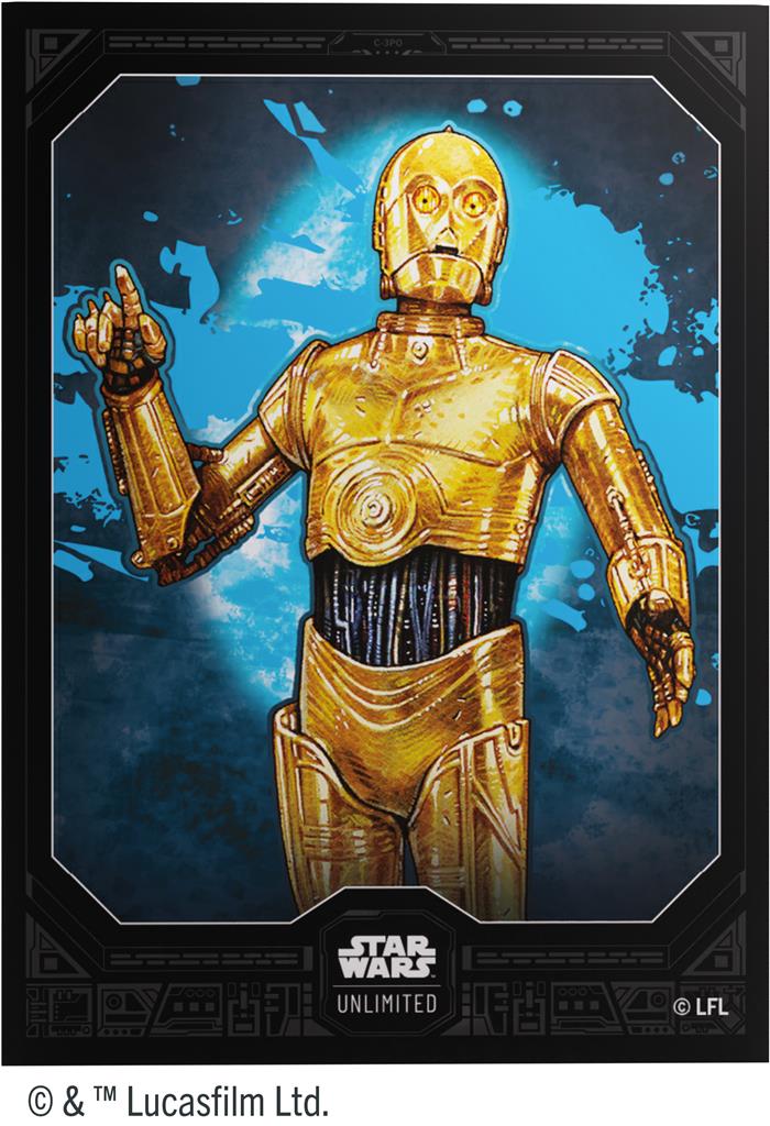 Star Wars Unlimited - Premium Art Sleeves : C-3PO