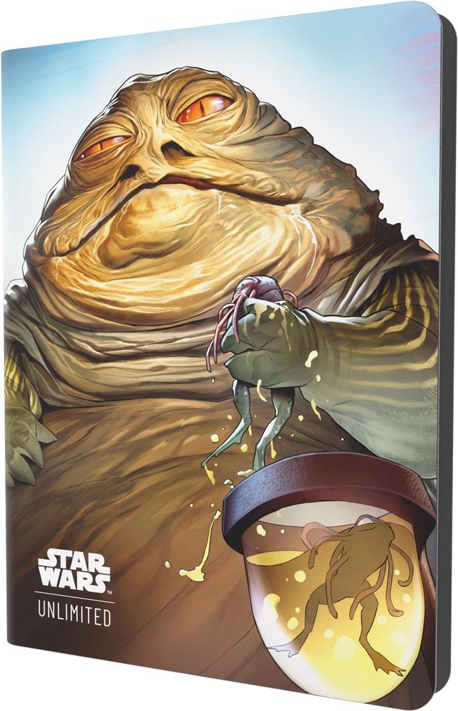Star Wars™: Unlimited ! Casual Album 18 Pocket : Jabba The Hutt & Leia Organa