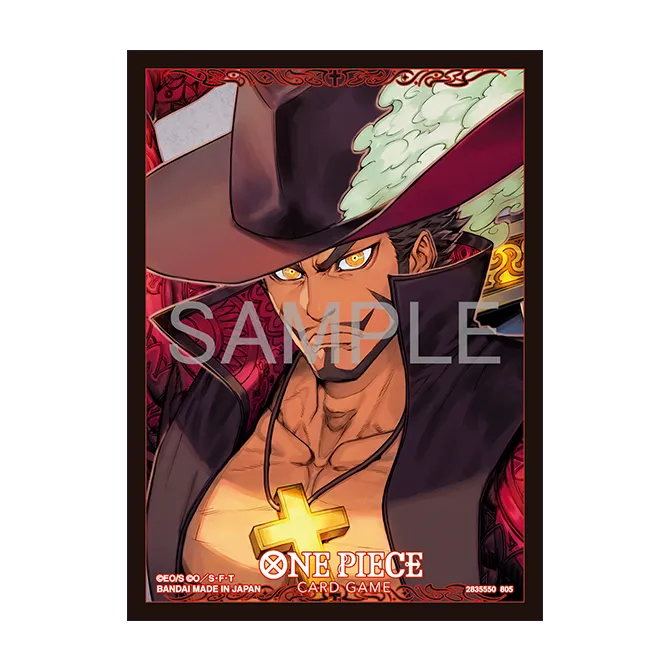 One Piece Card Game - Official Sleeve 13 - Dracule Mihawk