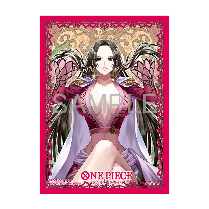 One Piece Card Game - Official Sleeve 13 - Boa Hancock