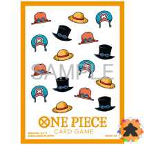 One Piece Card Game - Official Sleeve 13 - Motifs de chapeau