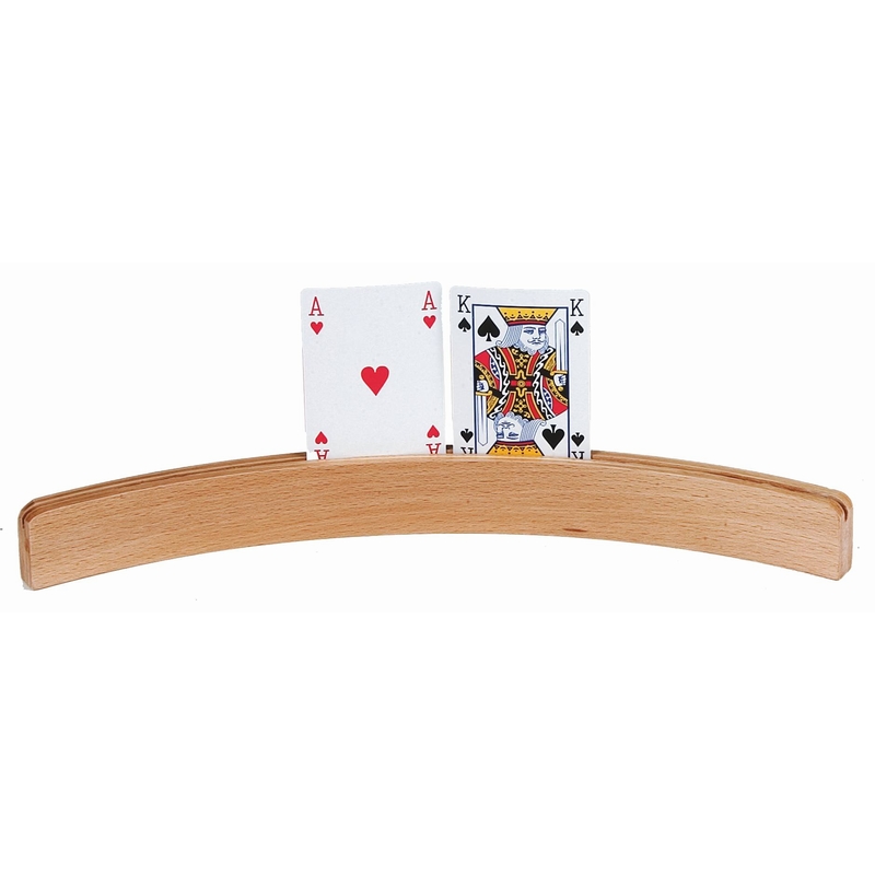 Porte-cartes bois 35cm
