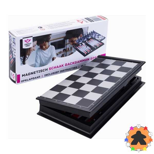 Echecs & Backgammon Magnétique 25cm