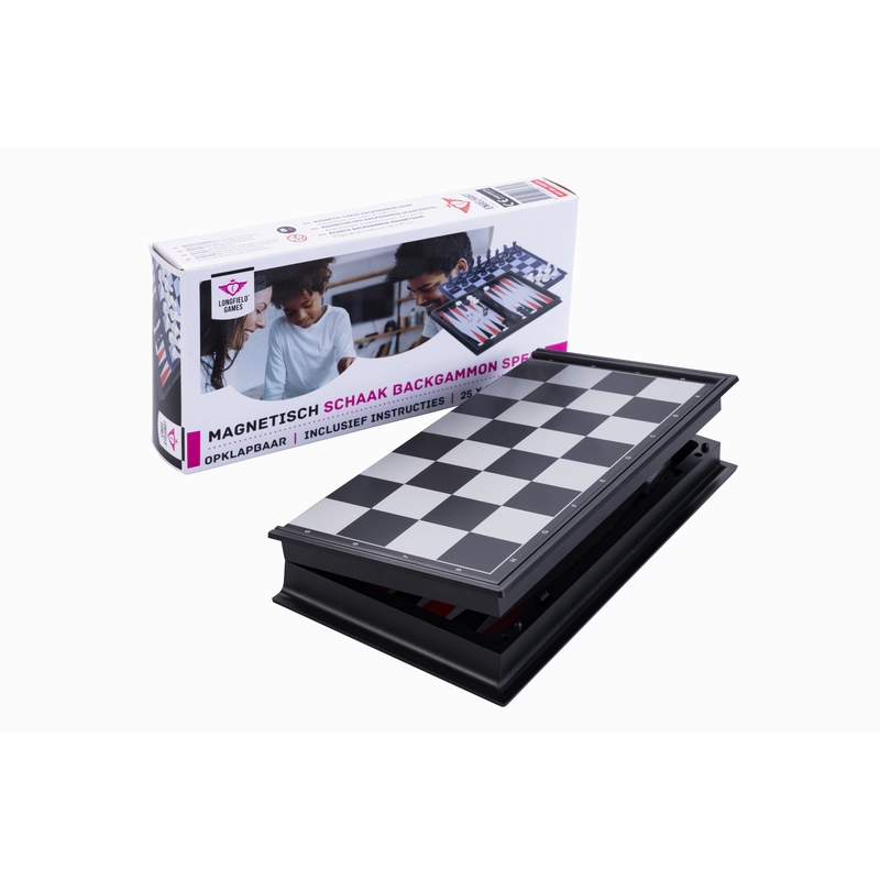 Echecs & Backgammon Magnétique 25cm