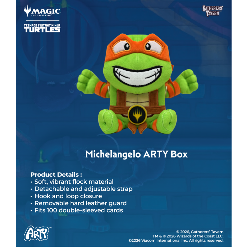 Gatherers' Tavern - MTG - TMNT Michelangelo - ARTY Box
