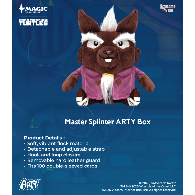 Gatherers' Tavern - MTG - TMNT Master Splinter - ARTY Box