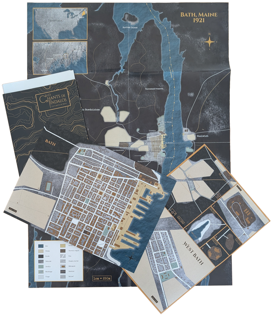 Les Chants de Tindalos - Les Cartes de Bath