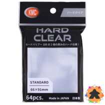 KMC - Standard Sleeves - Hard Clear (64 Sleeves)