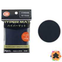 KMC - Standard Sleeves - Hyper MAT Black (64 Sleeves)